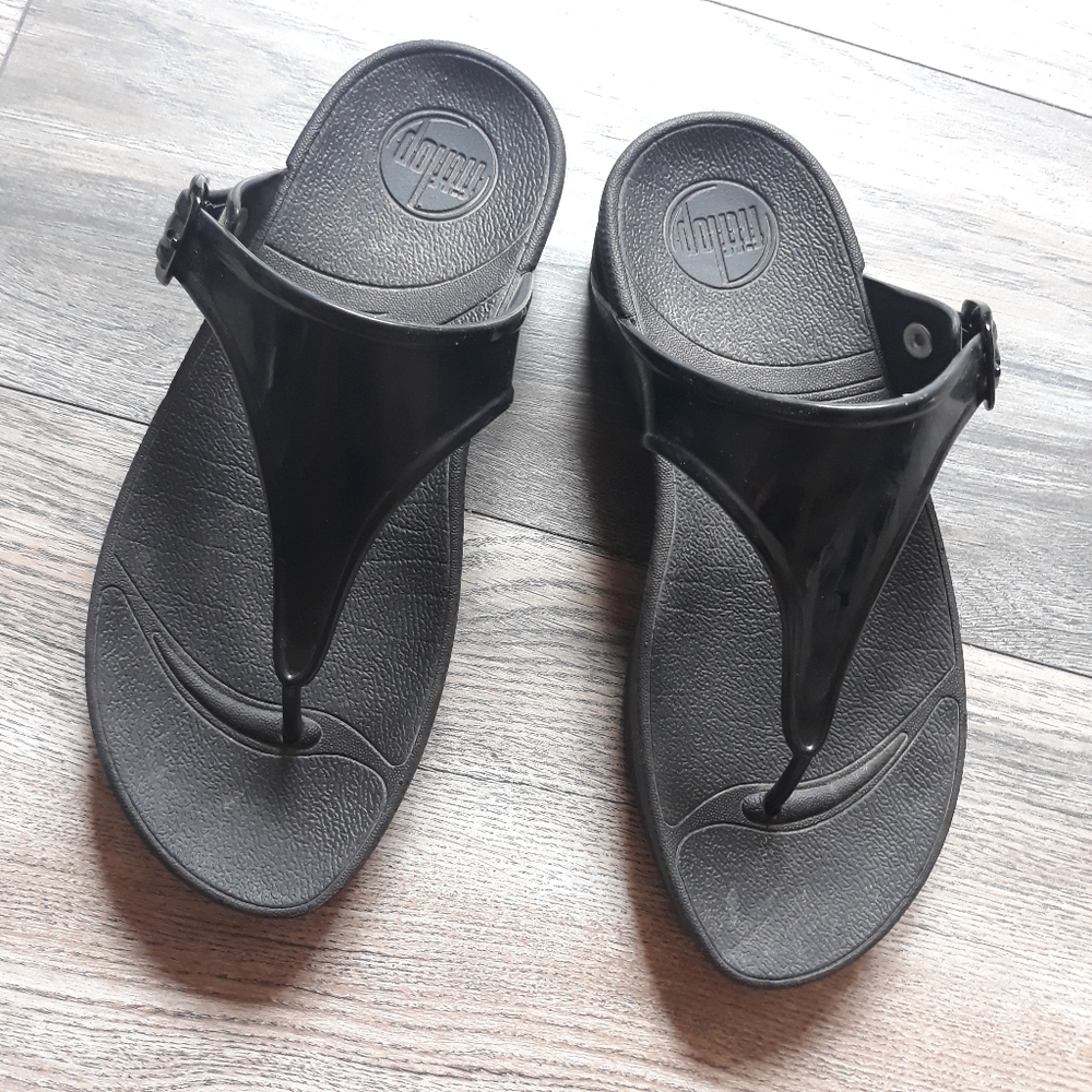 FitFlop Micro Wobble Board Jelly flip flops